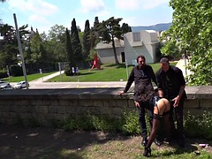 Amatőr, Monumentális dákó, Cumizás, Sarokkal való, Fehérnemű, Nyilvános, Szopás, Hármas