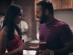 Stor kuk, Brunett, Creampie, Långt ner i halsen, Handjobb, Hd, Latina, Tonåring