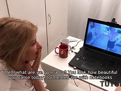 Blondýna, Kuřba, Puma, Dospělé, Milf žcbp, Punčochy