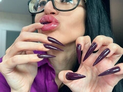 Brunette, Fetish, Briller, Lingerie, Mor jeg gerne vil kneppe, Mager, Solo