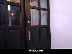 Nataly Gold gives son rimmjob for his b-day