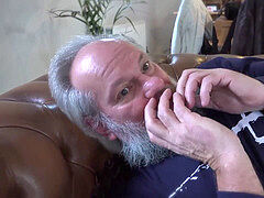 old weirdo caught draining gets fresh pussy friction