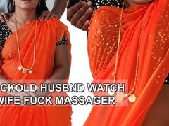 Cuckold Husband Invite Massager to Fuck Wife - 1