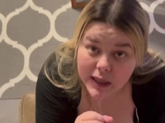 Mooie dikke vrouwen, Pijpbeurt, Lul, Vernedering, Slet, String, Tieten likken, Nat