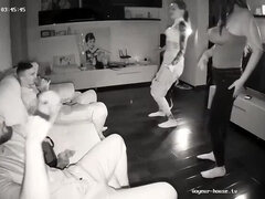 Amateur, Bailar, Casero, Fiesta, Tetas, Voyeur