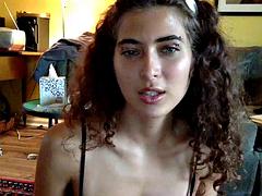 Schönheit, Schwarz, Braunhaarige, Schwarz, Behaart, Masturbation