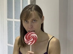 Brytyjski, Brunetka, Europejski, Femdom, Bielizna, Delikatny, Kurwa