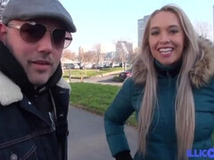 Enthousiasteling, Grote lul, Blond, Lul, Frans, Slet, Trio