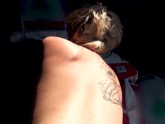 Loiroa, Boquete, Carrro, Transar de quatro, Hd, Ao ar livre cartaz de rua outdoor, Cabelo curto, Tatuagem