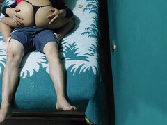 18 anni, Culo grosso, Coppia, Indiana, Tanga