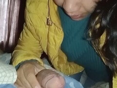 Amateur, Sucer une bite, Tromperie, Couple, Éjaculation interne, Maman