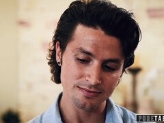 Brunette, Lækker, Hundestilling, Kysse, Slikning, Pornostjerner, Realitet, Barberet