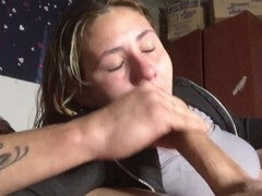 Blasen, Sperma im mund, Latina, Spanisch, Jungendliche (18+)