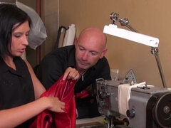 Amel Annoga is anally fucked by the bald lad Tony Carrera