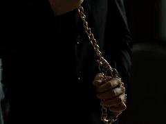 Pompino, Bondage, Brunetta, Schizzo di sborra, Sega, Cavalcando, Terzetto, Tette