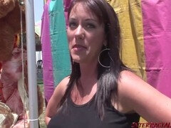 Strand, Grosser schwanz, Schwarz, Britisch, Schwarz, Hausfrau, Milf, Mutti