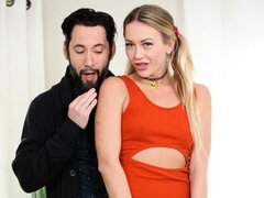 큰 음경, 오랄섹스, 도기스타일, 머리카락이 많은, 자연의 가슴, 보지, 청소년, 젖가슴