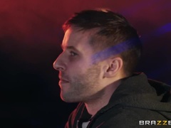 Amerikansk, Utro, Par, Pik, Kæmpe stor, Barberet, Tatovering, Bryster