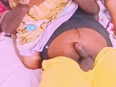 Indian Stepmom Sex. Beautiful Mom Fucking Daughter's Husband Telugu Dirty Talks.