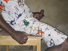 A Black Cock Masturbated Instead of Sucked