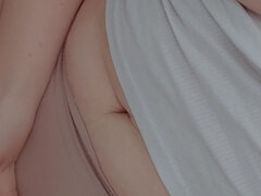 I Touch My Huge Breasts