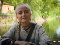 Blondine, Frau, Hardcore, Hd, Muschi, Dusche, Solo, Tätowierung