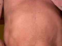 영국인, 딜도, 집에서 만든, 나체의, 혼자