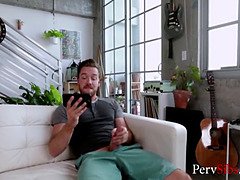 Stepbrother Caught Watch StepFamily Porn By Teen Hot & She Fucks Him - Kitty Carera