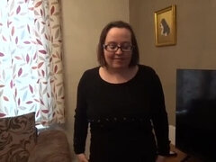 デカパイ, イギリス人, ヒール, 淫乱熟女, 母, 垂れ乳, オッパイの, 妻