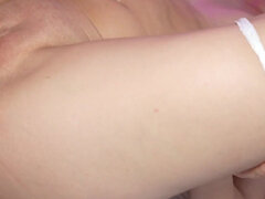 Amateur, Gros cul, Blonde, Couple, Tir de sperme, Français, Pov, Jarretelles