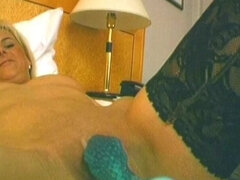 Stor kukk, Blond, Europeisk, Tysk, Milf, Retro, Strømper, Pupper