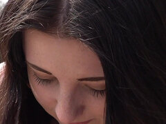 Fat German Slut Pissing in the Woods