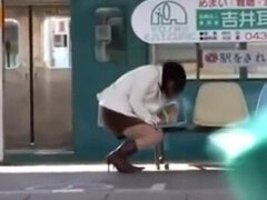 Asiático, Consolador, Fetiche, Japonés, Público