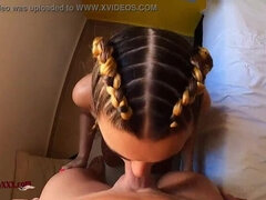 아마추어, 오랄섹스, 사정 샷, 귀여운, 셀카, 빨아들이는