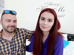 Cuck Husband Watches Foxy Wife Scyley Jam Get Both of Holes Fucked