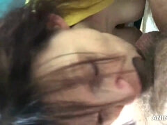 Gabi blowing me on Easter morning 2018 - Blowjob