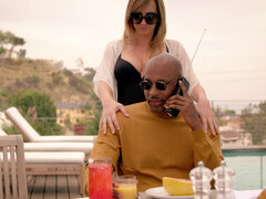 Loiroa, Traição trair, Transar de quatro, Facial, Interracial, Cavalgar