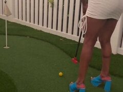 Playing Gulf with Hot Fijii Pornbox Shortie Vibes