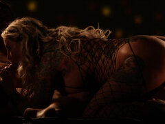 Mooi, Blond, Sperma shot, Handbeurt, Hardcore, Likken, Masturbatie, Orgasme