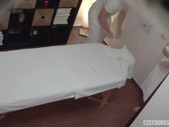 Curvy czech erotic massage and huge dick of her masseur