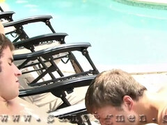 Blasen, Schwul, Im freien, Pool