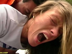 German Outdoor Anal Orgy in Snow - Rough Group Sex & Deepthroat