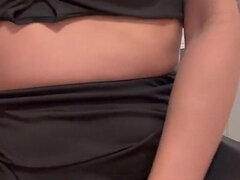 Czarny, Wytrysk, Obcasy, Domowej roboty, Masturbacja, Solo