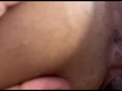 Arsch, Grosser arsch, Blasen, Braunhaarige, Paar, Latina, Milf, Zierlich