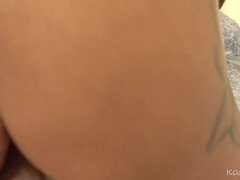 Leie, Braunhaarige, Aufs gesicht abspritzen, Hd, Pov