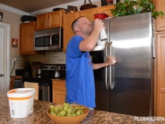 ぽっちゃり, デカパイ, フェラチオ, ハードコア, 自家製, 淫乱熟女, オマンコ, オッパイの