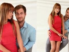 Angella Black: Stunning Czech Model in Passionate Casting Fuck with Facial