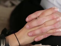 Chloe Ragu And Two Mens Blind Perverts