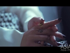 Μεγάλη κλειτορίδα, Κινέζος, Τακούνια, Δαντέλα, Οργασμός, Μουνί, Ξυρισμένη, Στραπον