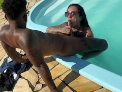 I Sucked the Bastard in the Pool and Got Milk in My Mouth